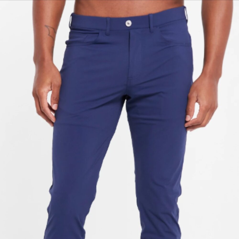 Red Vanley Golf Pants